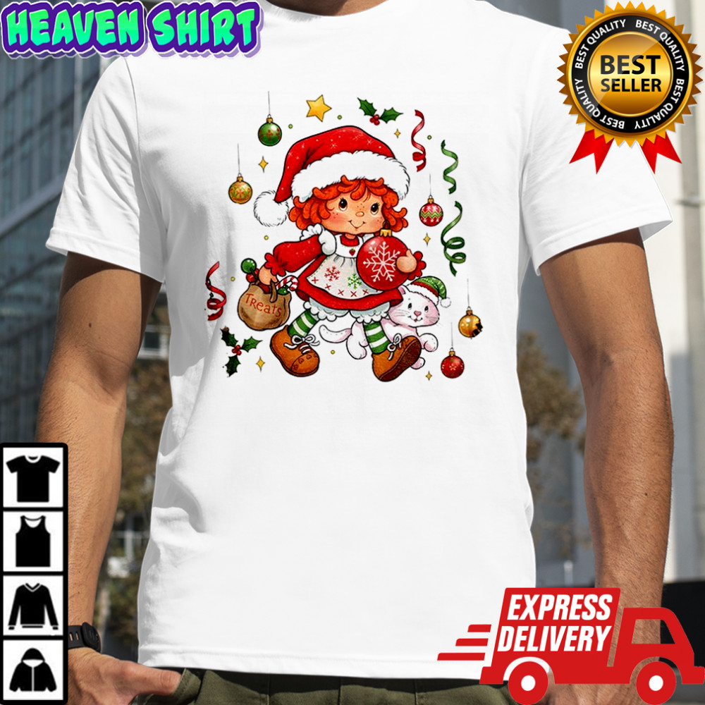 Strawberry Shortcake Treats Merry Christmas 2025 shirt