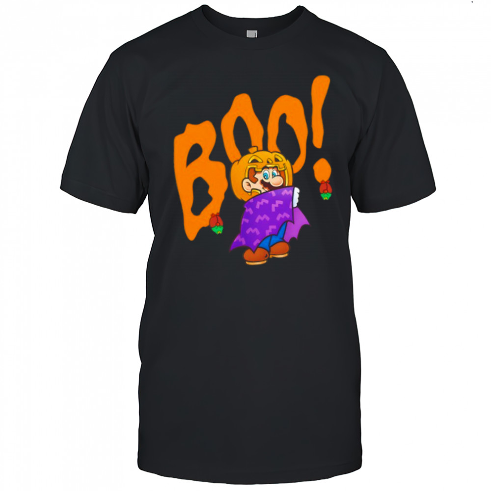 Super Mario Boo Halloween shirt