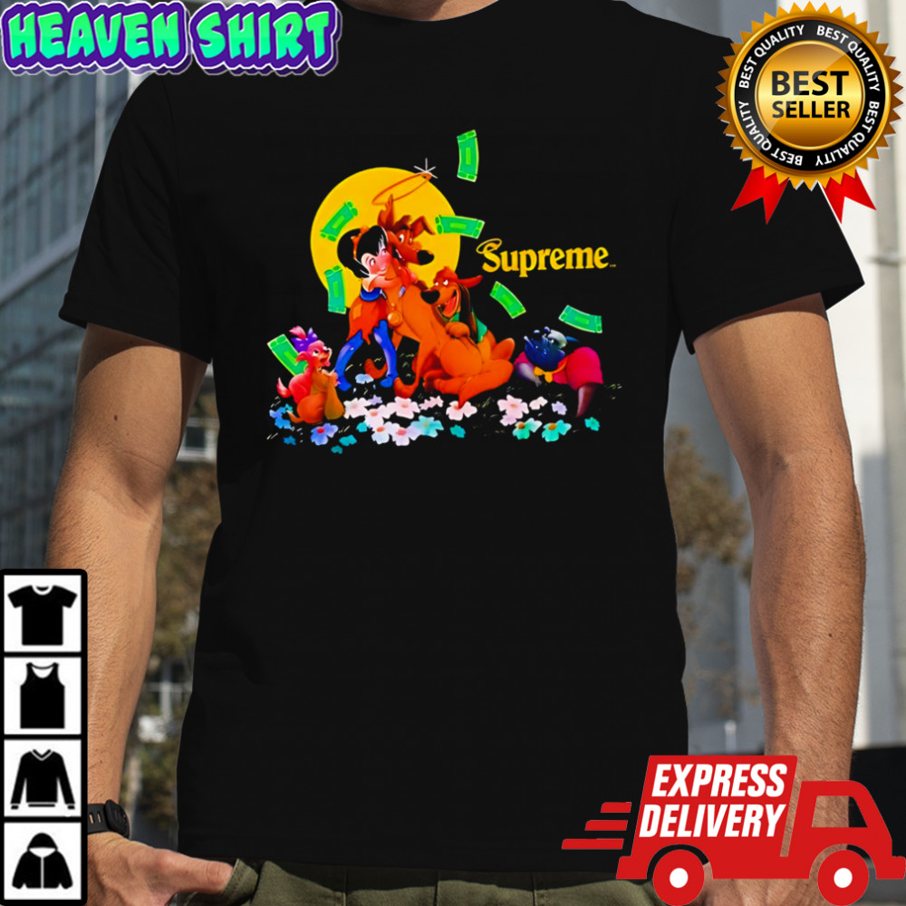 Supreme all dogs go to heaven T-shirts