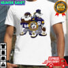Taz and Bugs Bunny wearing University of Washington Huskies football shirt
