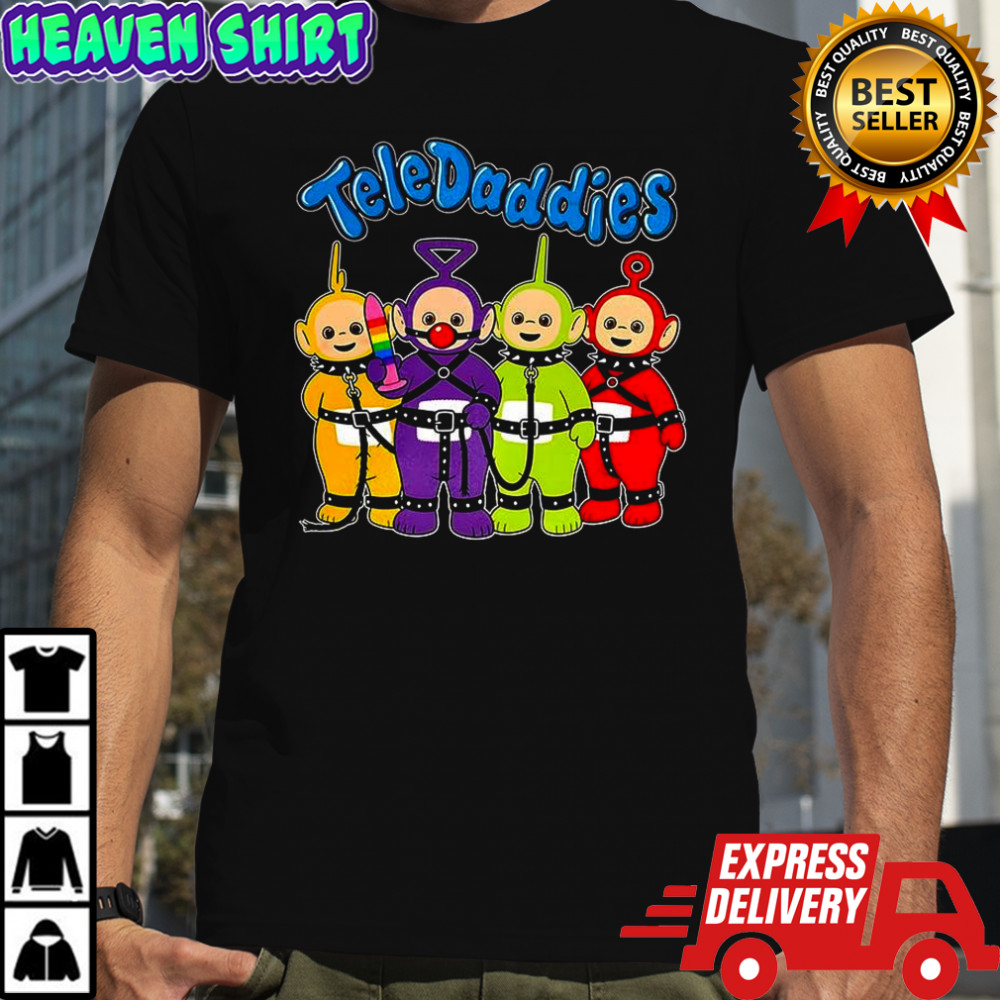 TeleDADDIES Teletubbies parody satirical shirt