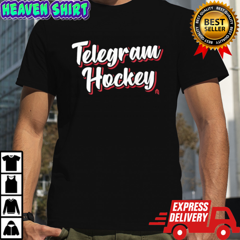 Telegram Hockey shirt