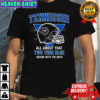 Tennessee Titans football all about that two tone blue bussin with the boys helmet shirt