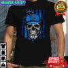Tennessee Titans NFL Skull American Flag Footaball Lover T-Shirt
