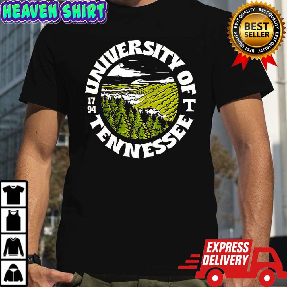 Tennessee Volunteers football University of Tennessee est 1794 Landscape logo shirt