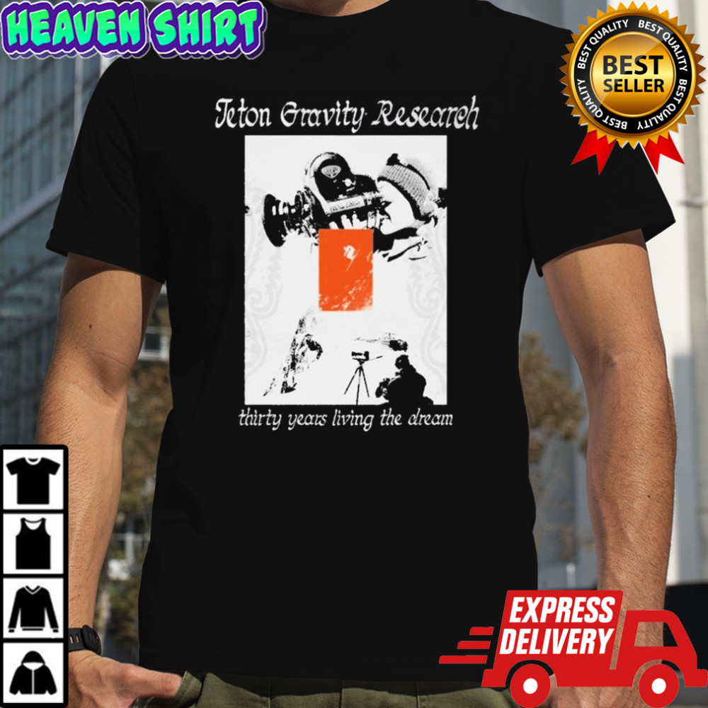 Teton Gravity Research X LCO 30 Years Living The Dream T-shirt