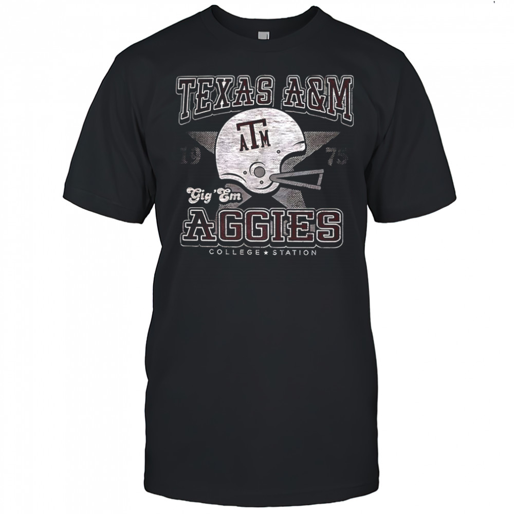 Texas A&M Aggies football 1970s gig’em vintage shirt