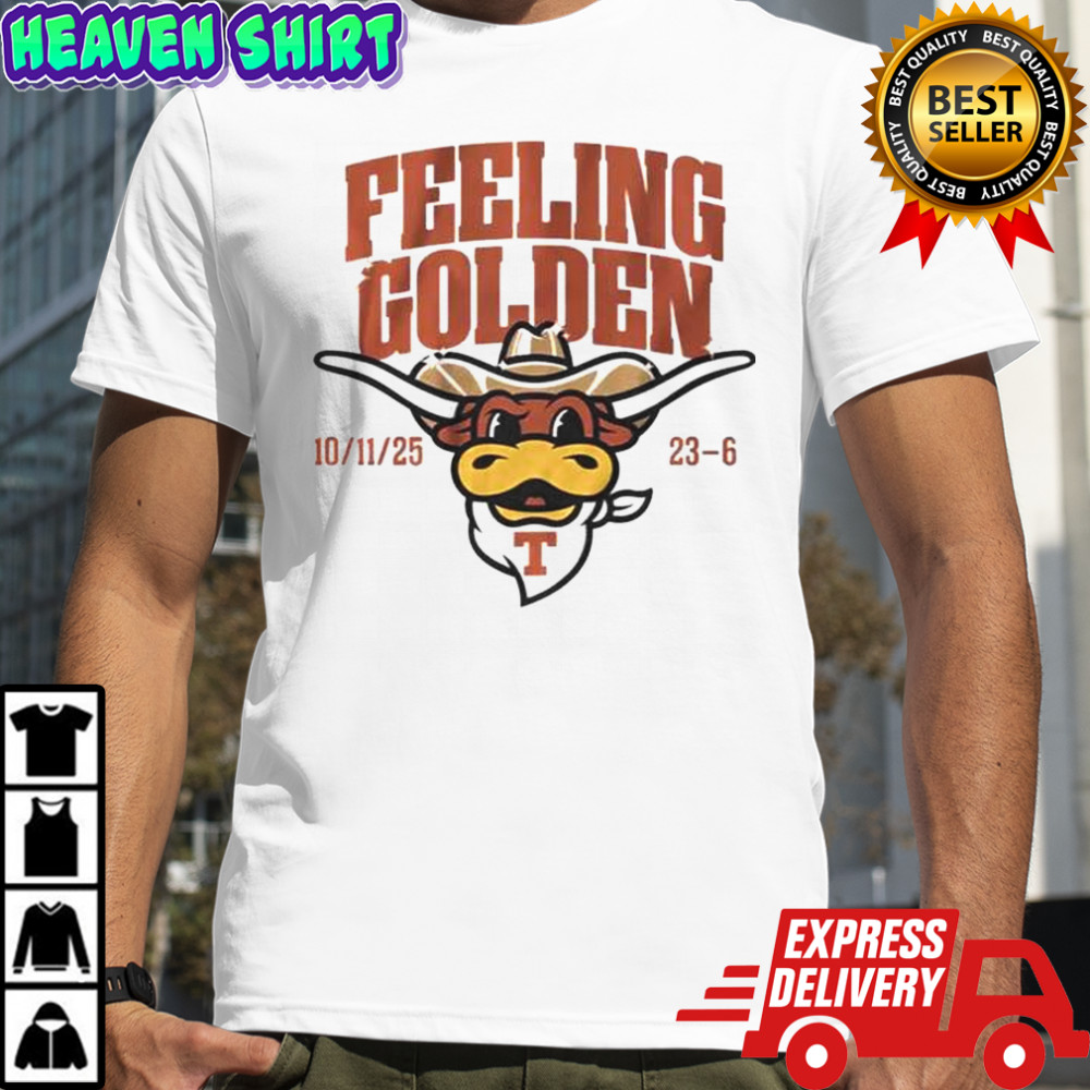Texas Football Feeling Golden T-Shirt