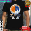 Texas Longhorns Saturdays On Dallas Cowboys Sundays Skyline T-Shirt