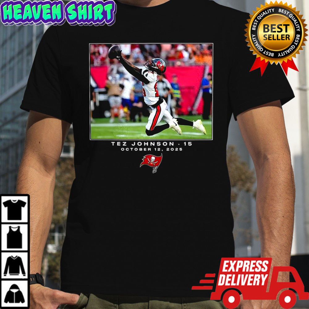Tez Johnson Tampa Bay Buccaneers NFL Week 6 2025 T-shirt