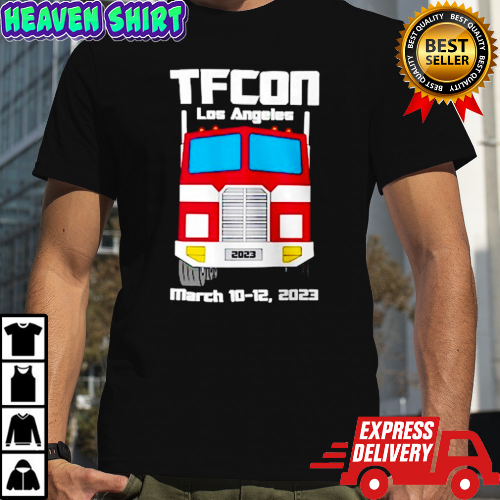 TFcon Los Angeles March 10-12 2023 shirt