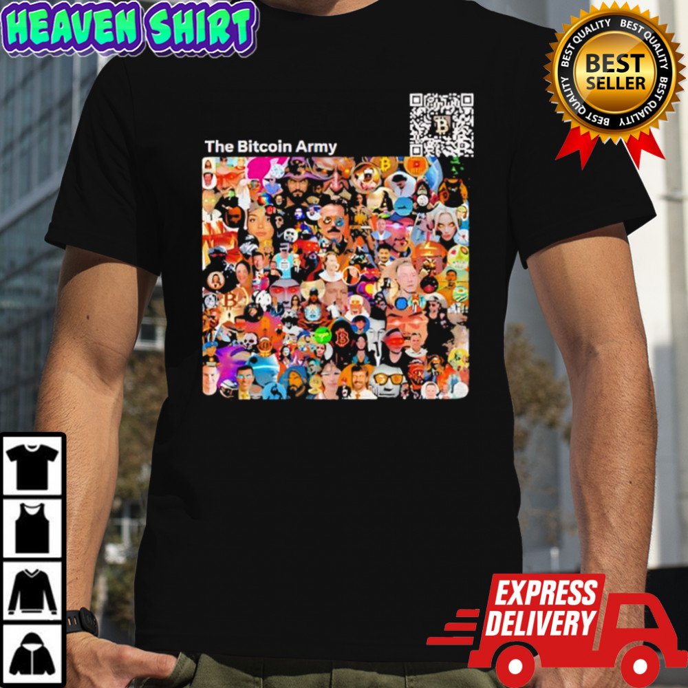 The Bitcoin Army Final Form shirt