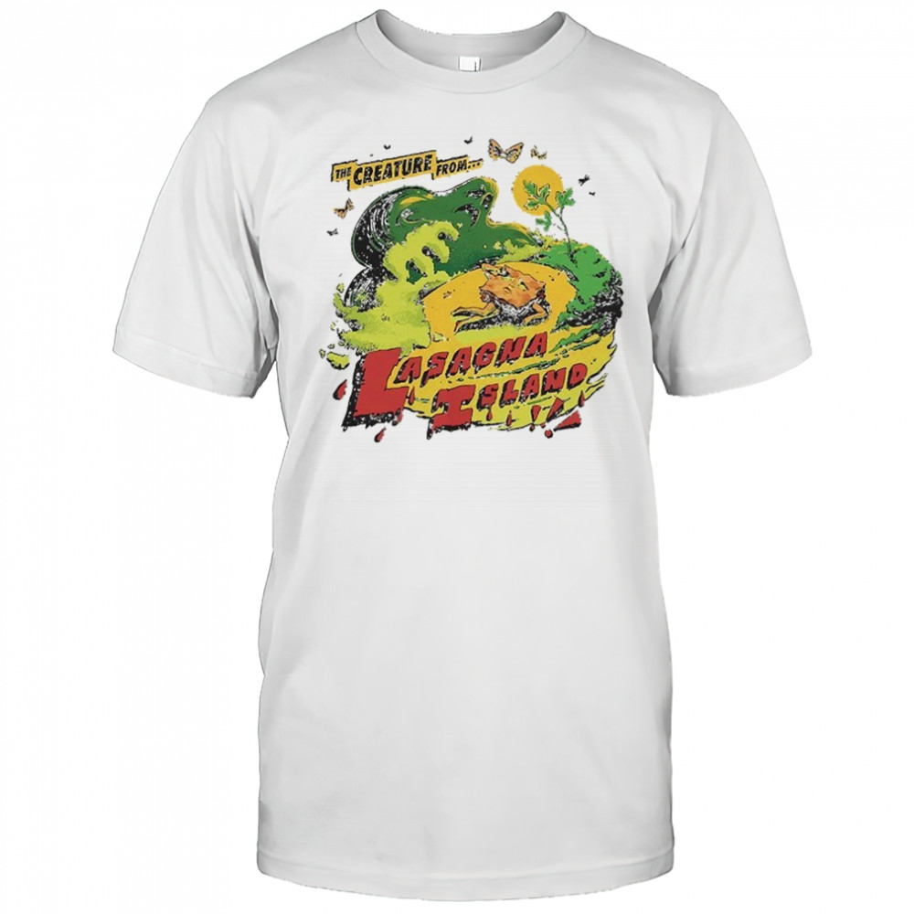 The Creature From Lasagna Island Of The Month Oct 2025 T-shirt