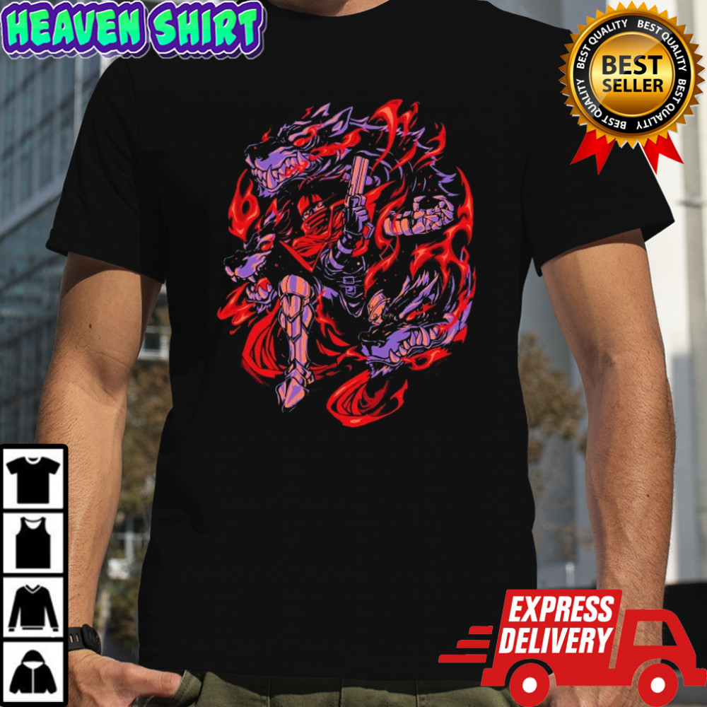 The Flames Of Cerberus T-shirt
