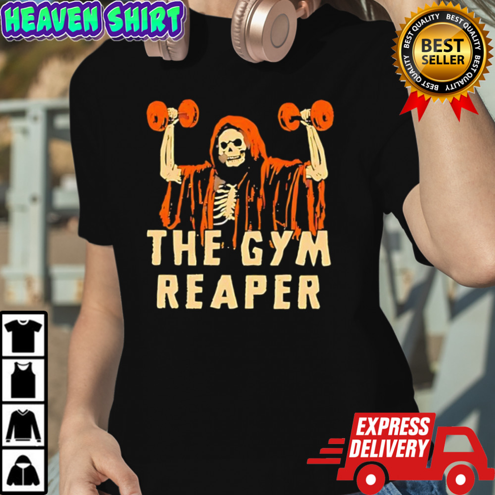 The Gym Reaper skeleton shirt