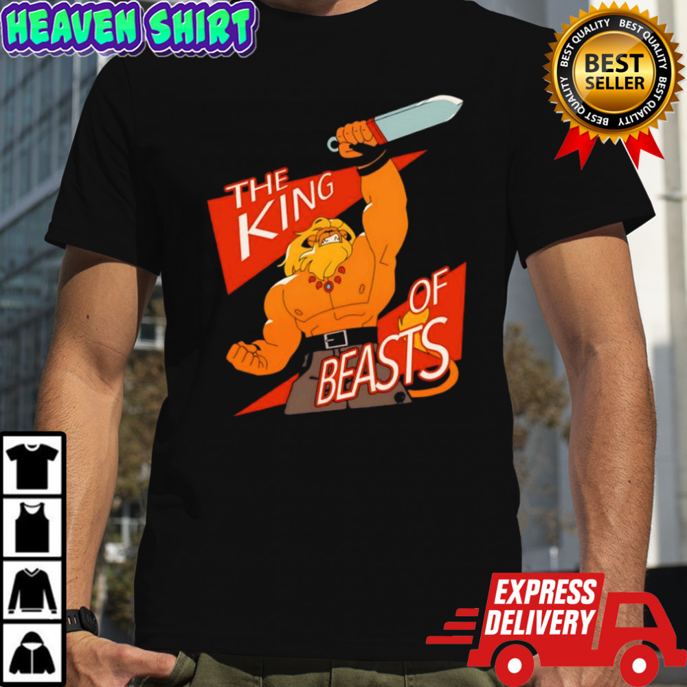The King of Beasts lion shirt