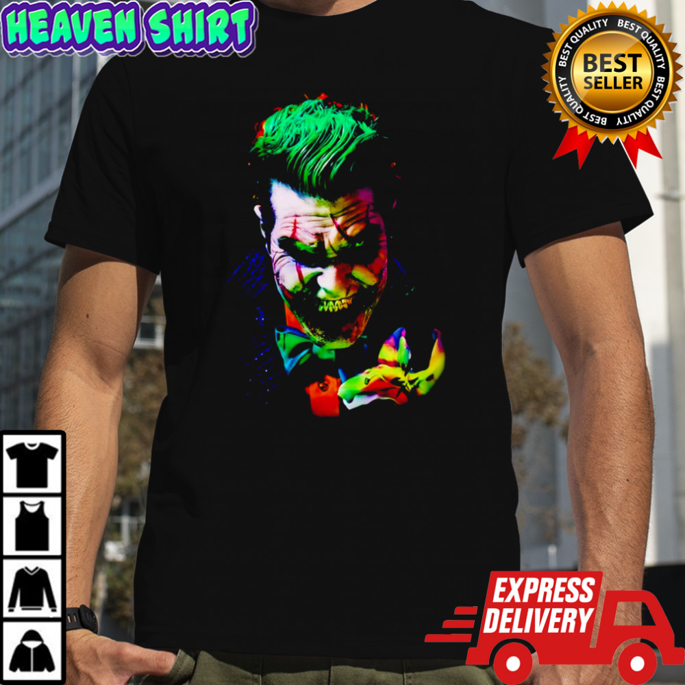 The Laugh Track Dance With The Devil Joker Face T-shirts