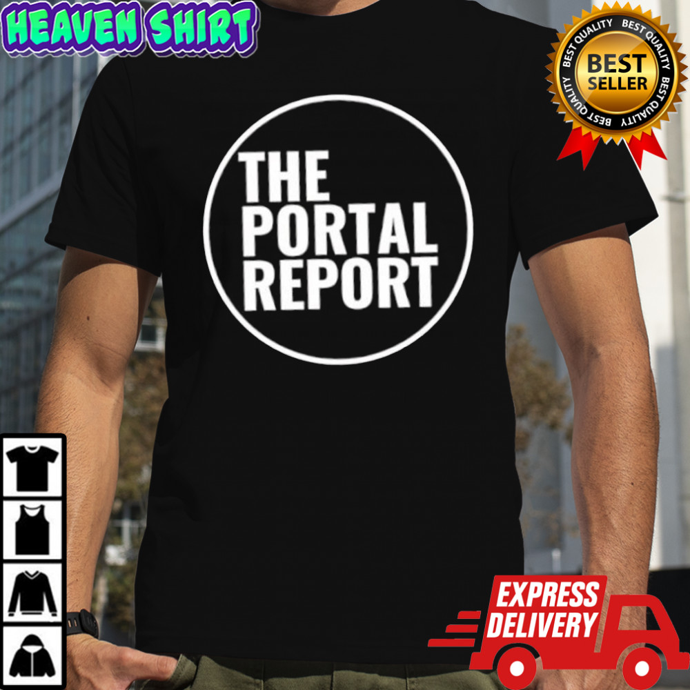 The Portal Report logo shirt