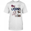 The pride of Brisbane Lions back to back 2024 2025 shirt