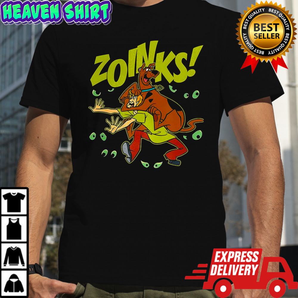 The Scooby-Doo and Shaggy Rogers Vintage Cartoon Zoinks shirt