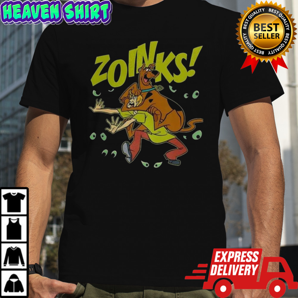 The Scooby-Doo And Shaggy Rogers Vintage Cartoon Zoinks T-Shirt