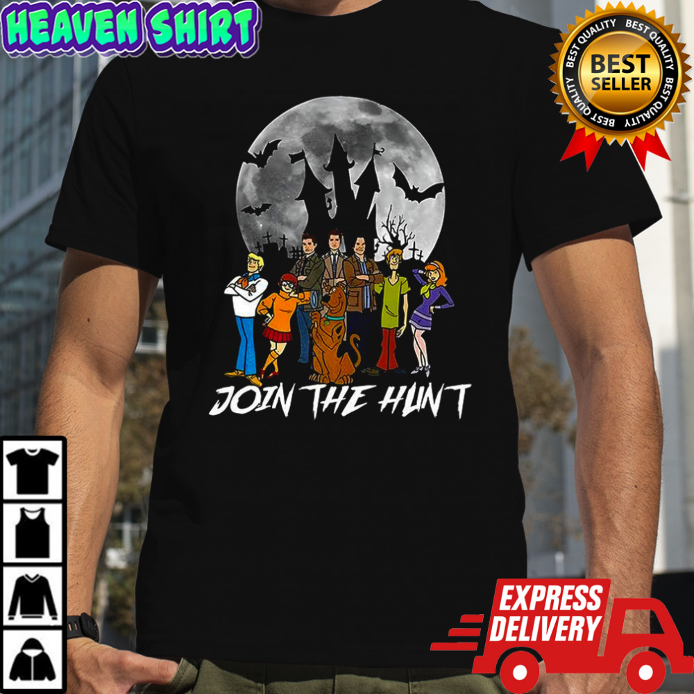 The Scooby-Doo show in moonlight Halloween shirt