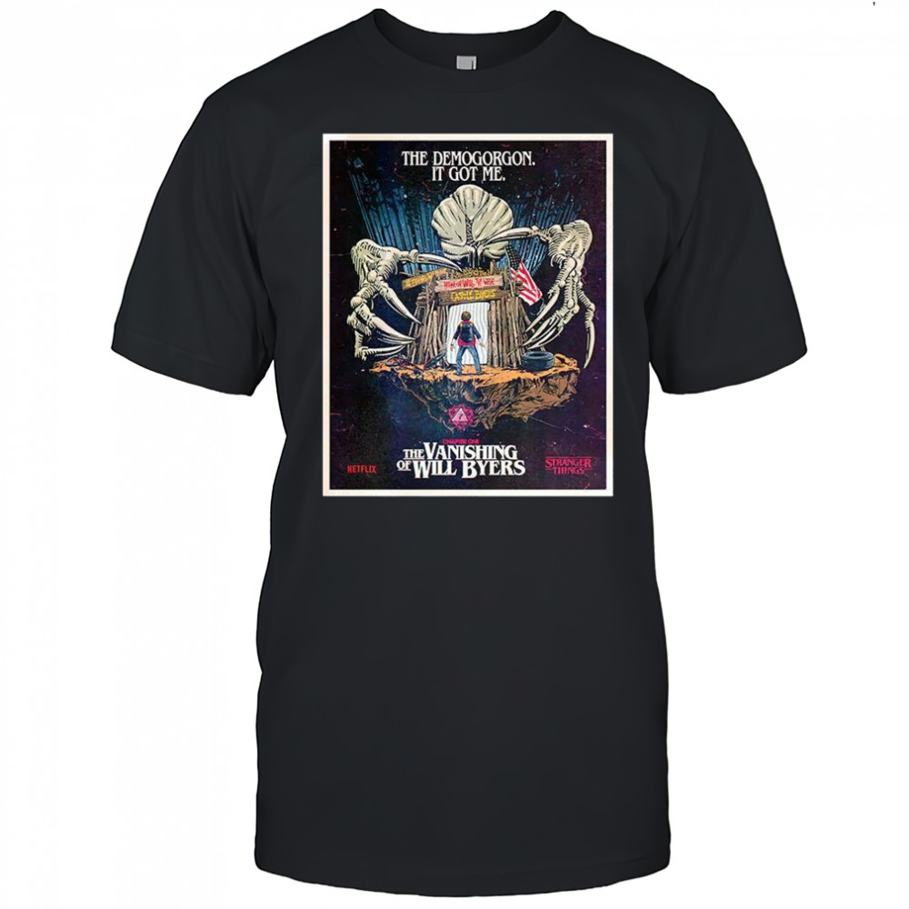 The Vanishing of will byers Stranger Things shirt