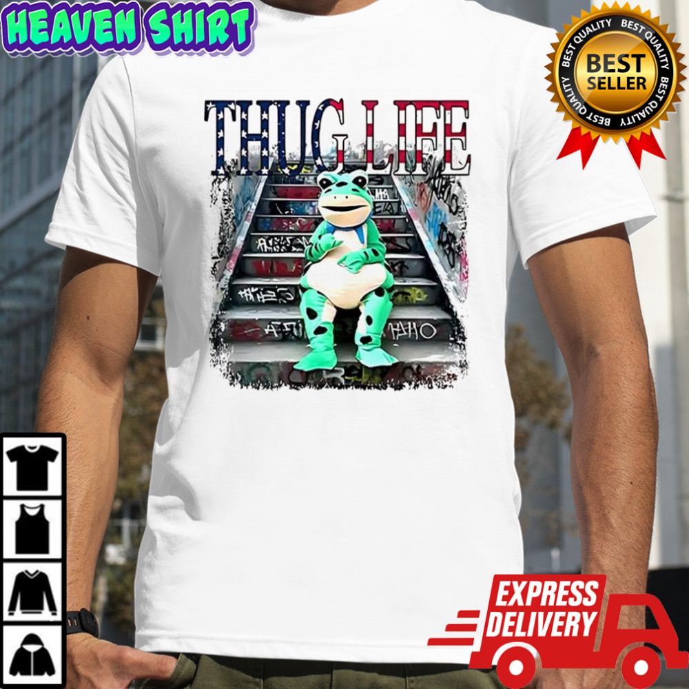Thug Life Portland Frog Protest shirt