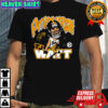 T.J. Watt Pittsburgh Steelers football caricature player graphic shirt