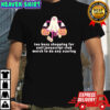Too busy shopping for javascript club merch to do any scaring shirt