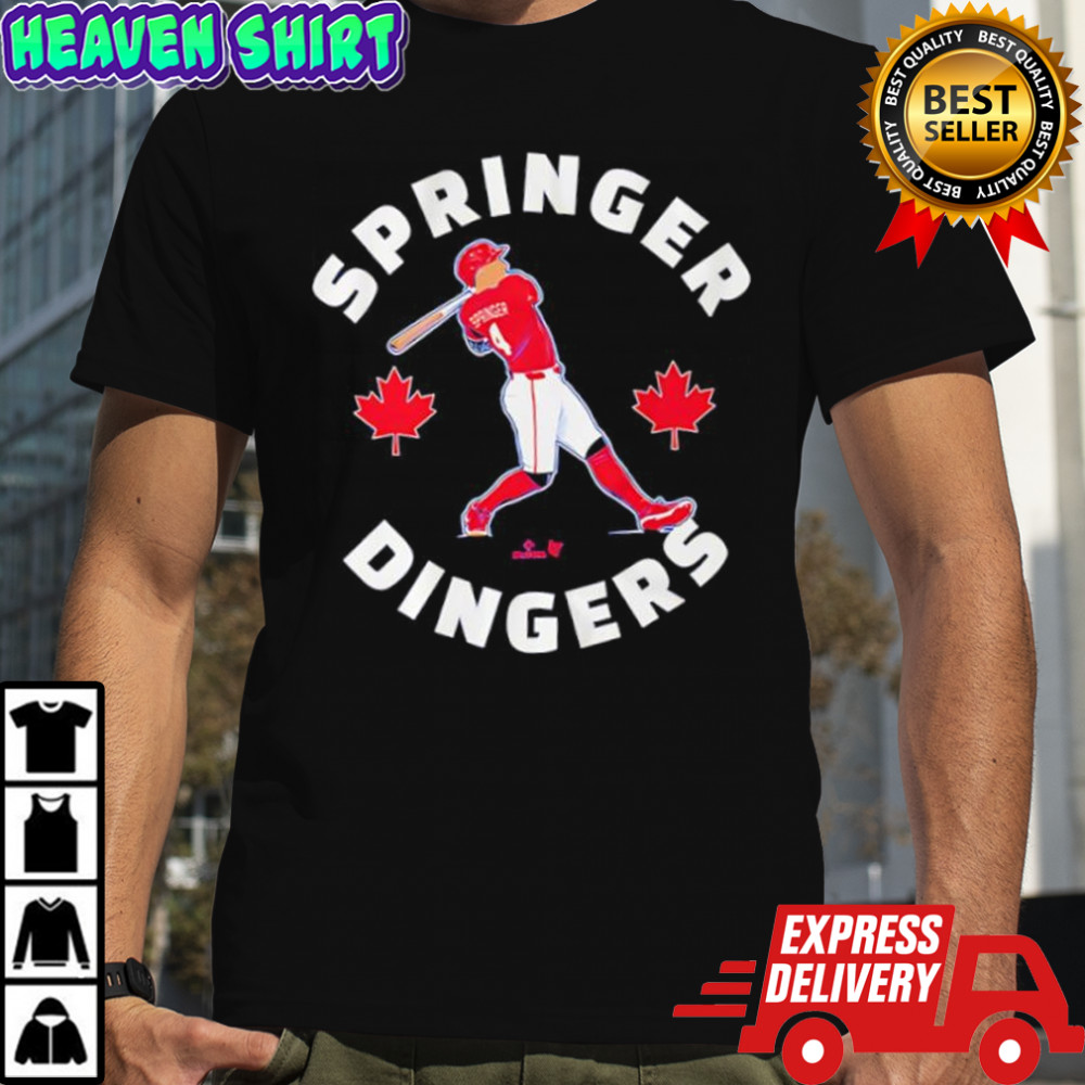 Toronto Blue Jays Springer Dinger Canada Day shirt