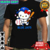 Toronto Blue Jays with Hello Kitty player collab logo shirt