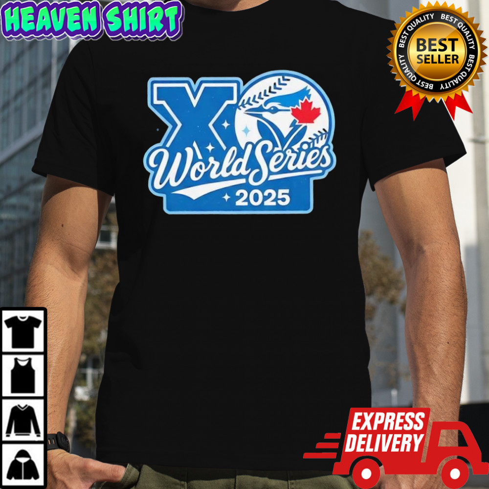 Toronto Blue Jays XO 2025 World Series Vintage Baseball Music Collab shirt