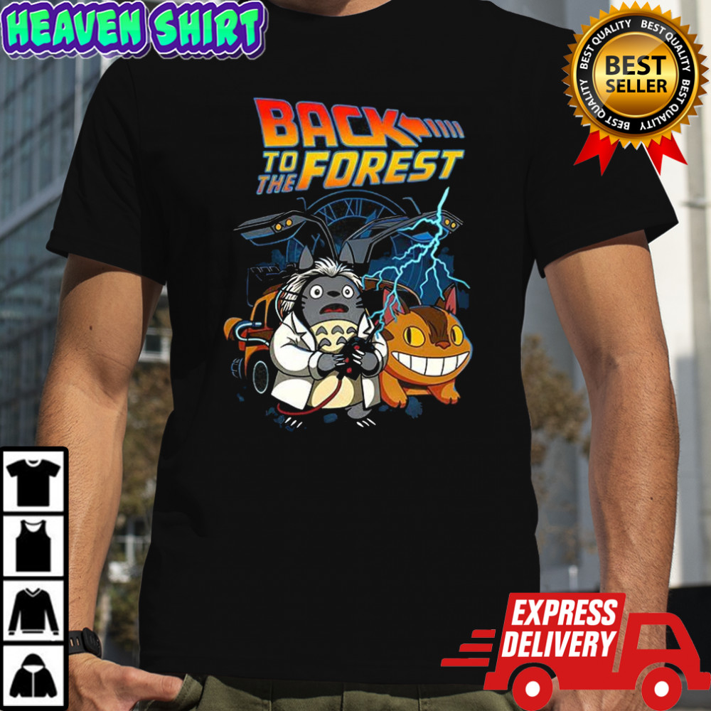 Totoro and Catbus Back to the forest shirt