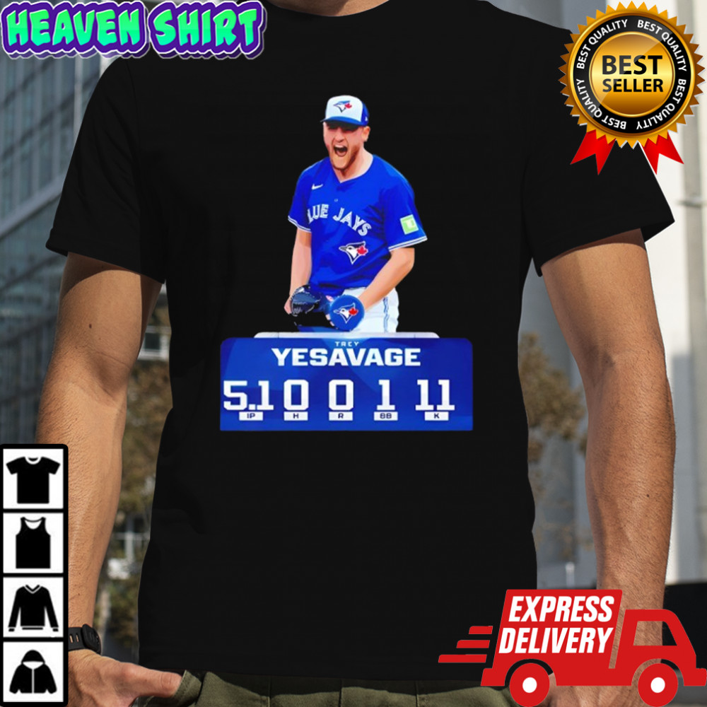 Trey Yesavage Toronto Blue Jays Baseball MLB Player 5100111 World Series 2025 shirt