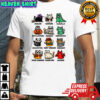 Trick or treat kitten dressed as Halloween characters shirt