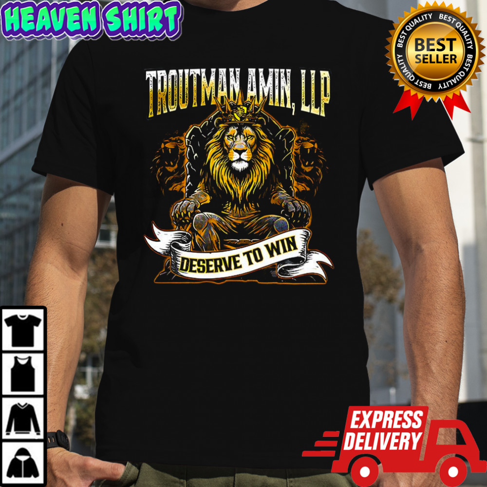 Troutman Amin 2025 Lion King Deserve to win shirt
