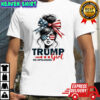 Trump girl no apologies poster shirt