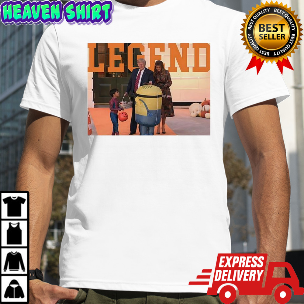 Trump trick or treat legend meme Halloween shirt