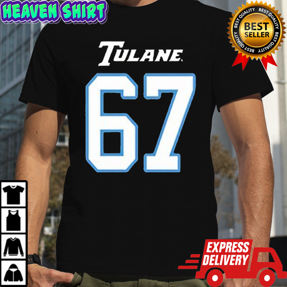 Tulane 67 Jersey shirt