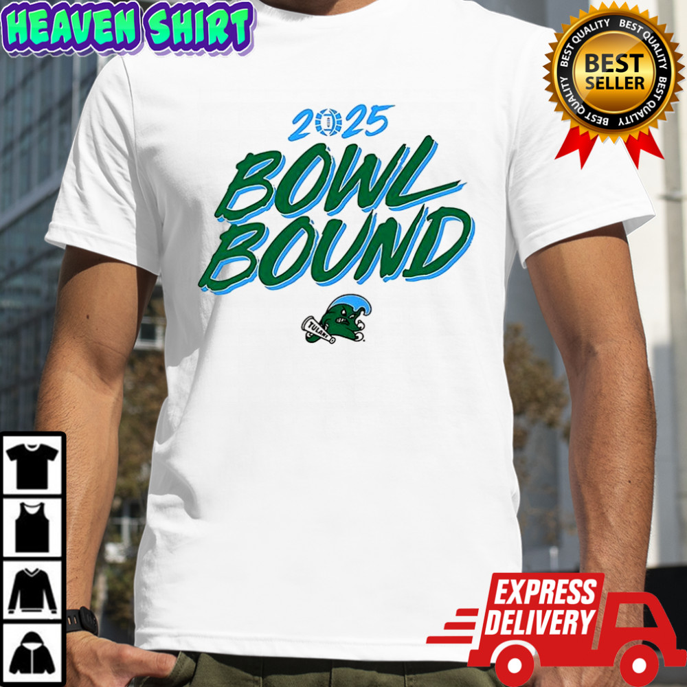 Tulane Green Wave Bowl Bound 2025 shirt