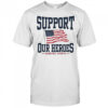 Tunnel to Towers Foundation support our heroes Barstool sports USA flag shirt