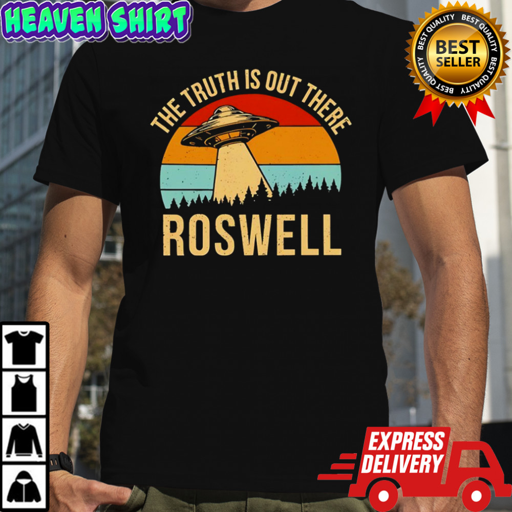 UFO the truth is out there roswell vintage shirt