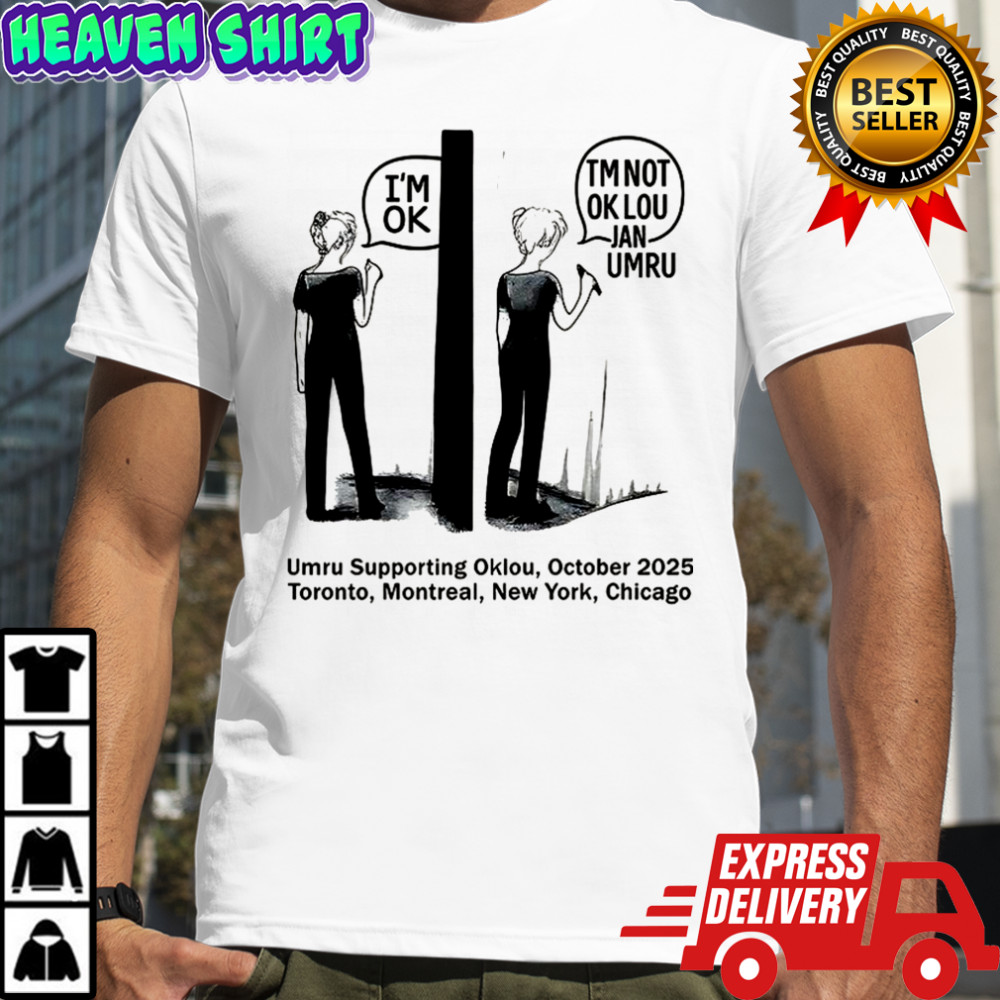 Umru Supporting Oklou october 2025 Toronto Montreal Newtreal New York Chicago shirt