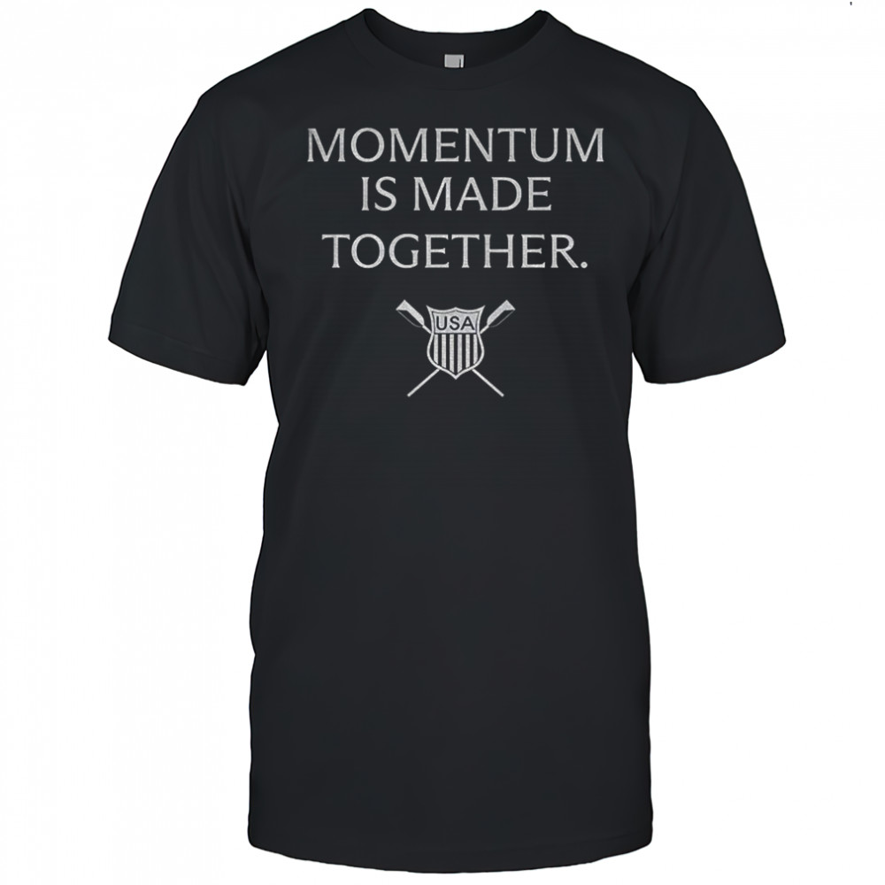 USRowing Momentum Is Made Together logo shirt