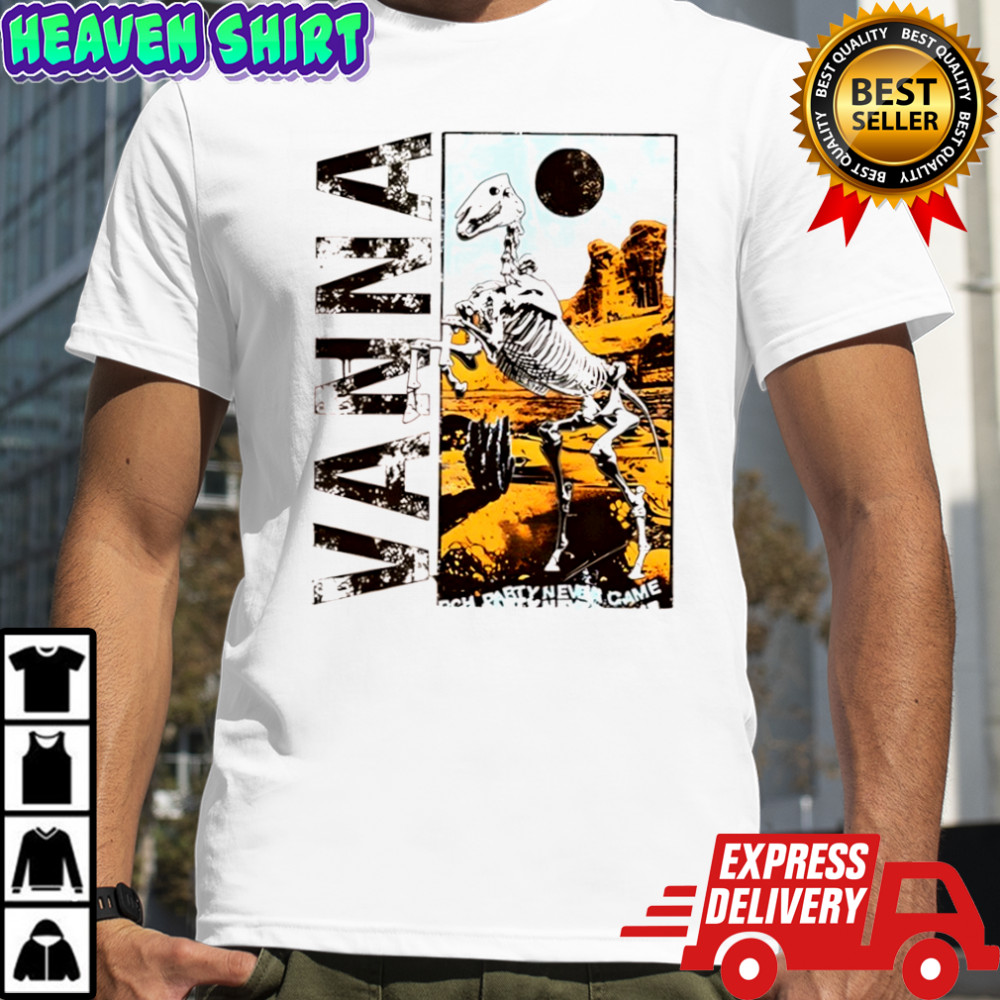 Vanna Skeleton Band shirt