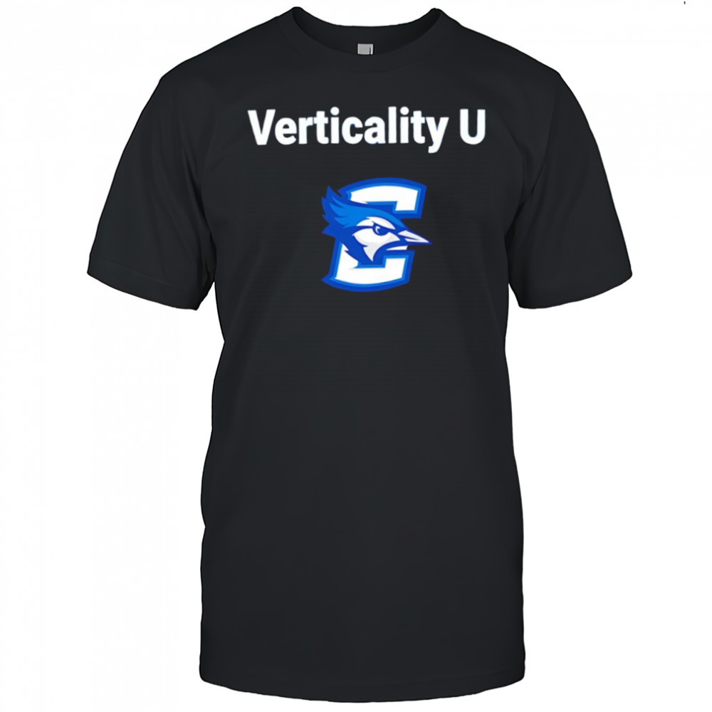 Verticality U Creighton Bluejays logo shirt