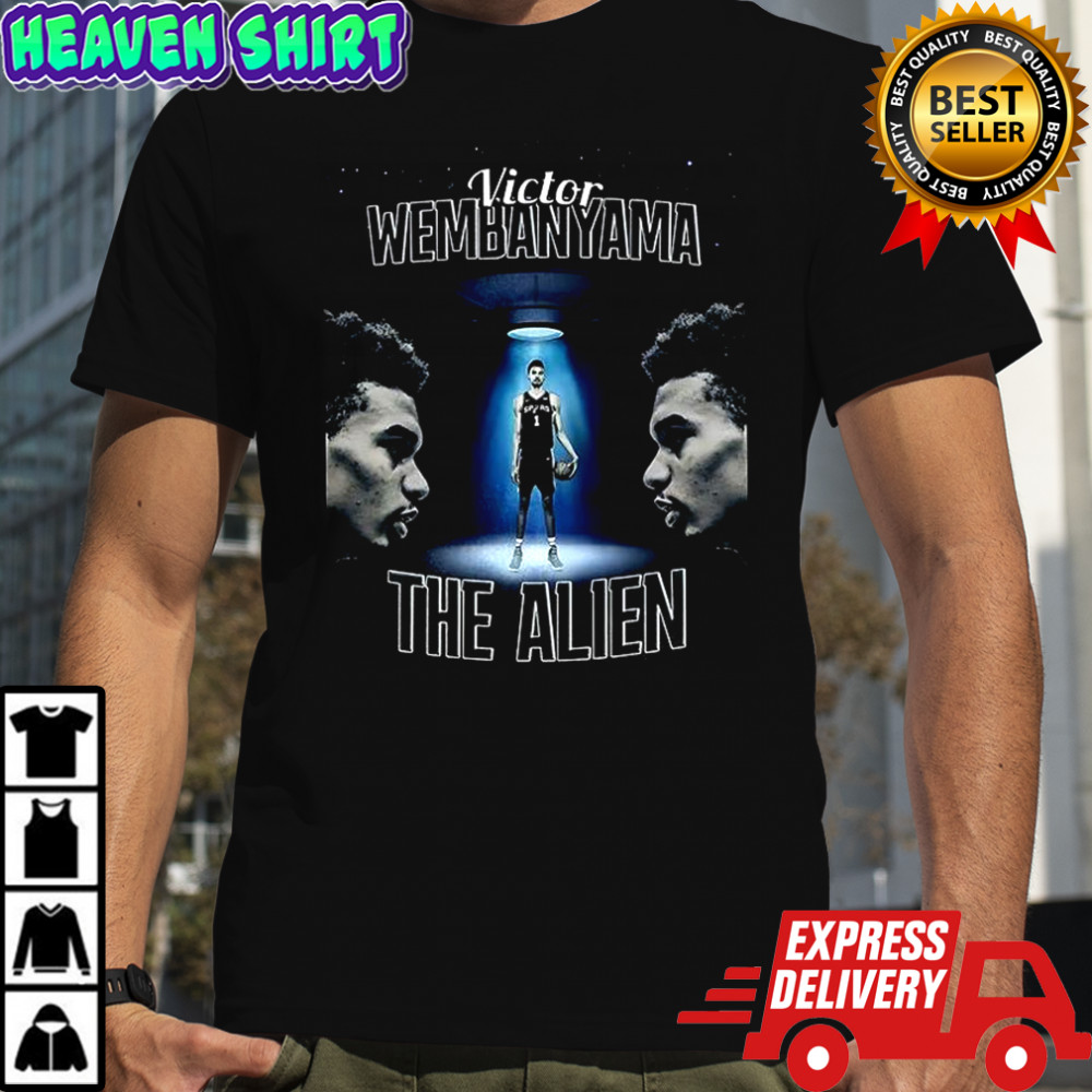 Victor Wembanyama San Antonio Spurs NBA The Alien shirt