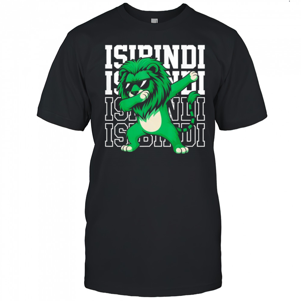 Vintage Isibindi Name Dab Cool Animal shirt