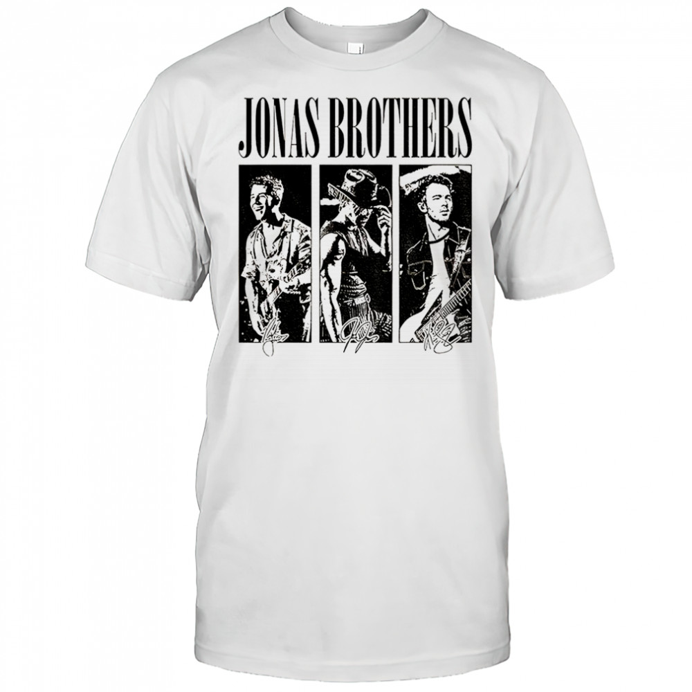 Vintage Jonas Brothers 90’s boy band signature shirt